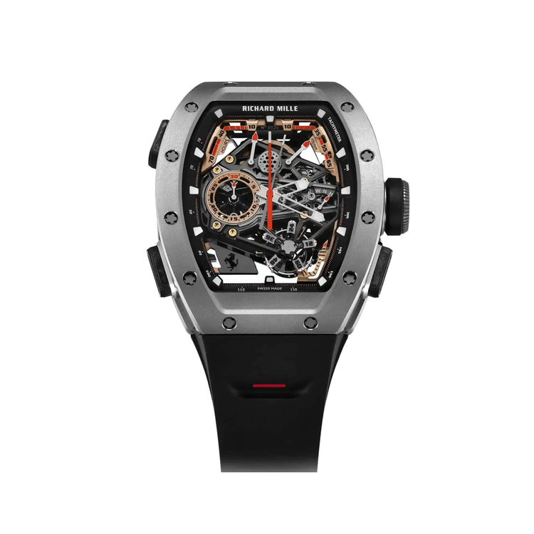 RM 43-01 Ferrari Manual Winding Tourbillon Split-Seconds Chronograph Titanium Limited Edition of 75 image 0