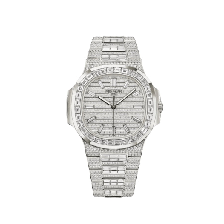 Nautilus White Gold Full Diamond (2025) image 0