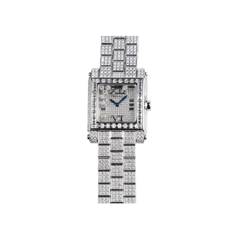 Happy Sport Square White Gold Diamond image 0