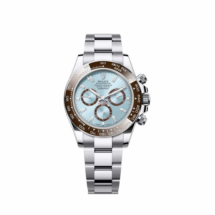 Daytona Platinum Ice Blue Diamond Baguette Dial (2026) image 0