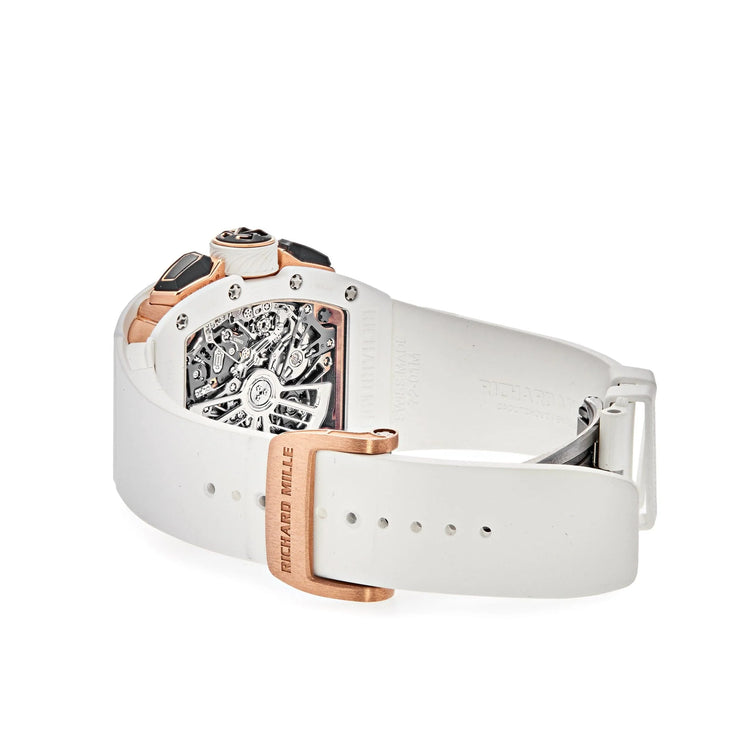 RM 72-01 Lifestyle In-House Chronograph White Ceramic image 7