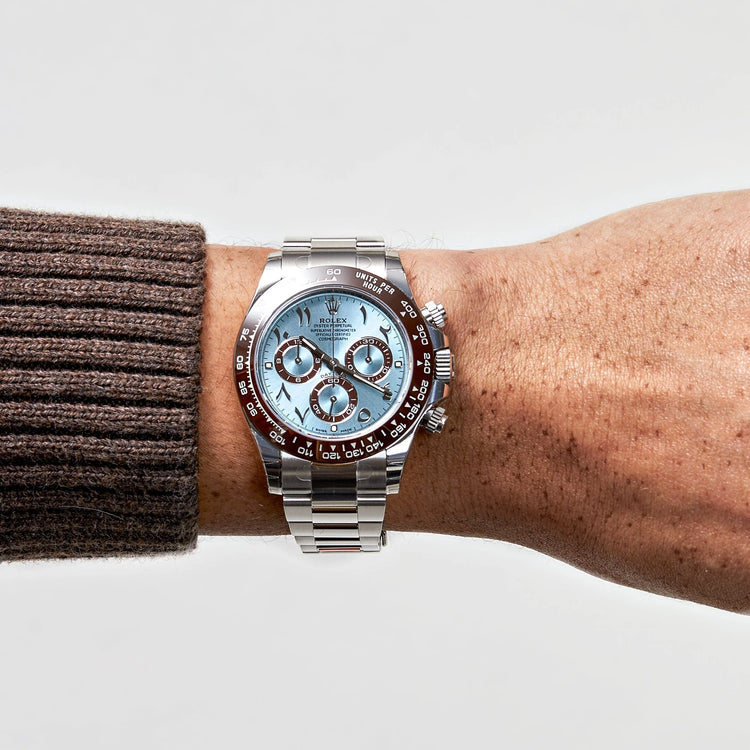 Daytona Platinum Ice Blue Arabic Dial (2023) image 11