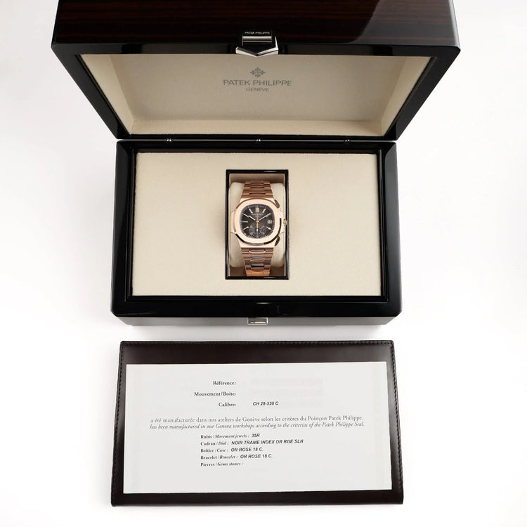 Nautilus Chronograph Rose Gold (2020) image 12