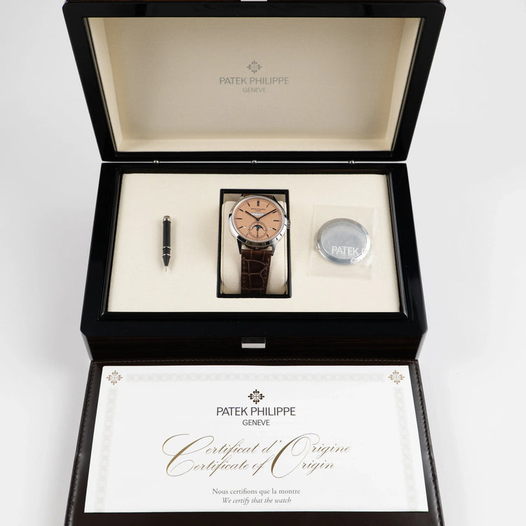 Grand Complications In-Line Perpetual Calendar Platinum Salmon Dial (2024) image 13