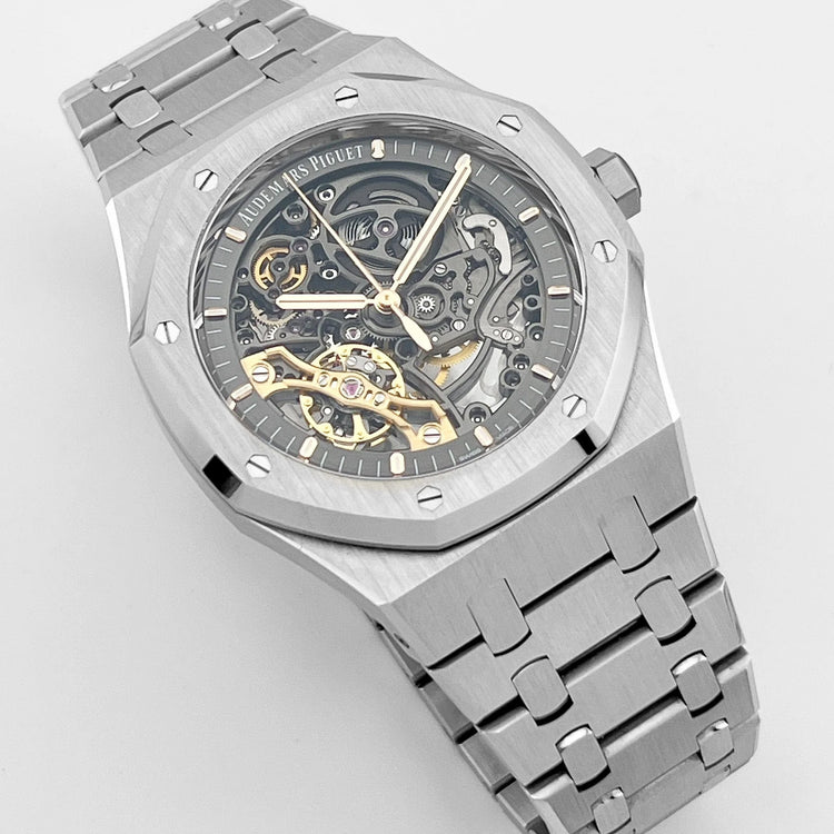 Royal Oak Double Balance Wheel Openworked Stainless Steel (2024) image 9