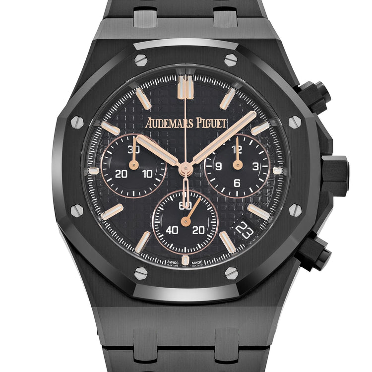 Royal Oak Chronograph Black Ceramic Black Dial (2024) image 3