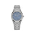 Royal Oak Ladies Selfwinding Frosted White Gold Blue Dial image 0