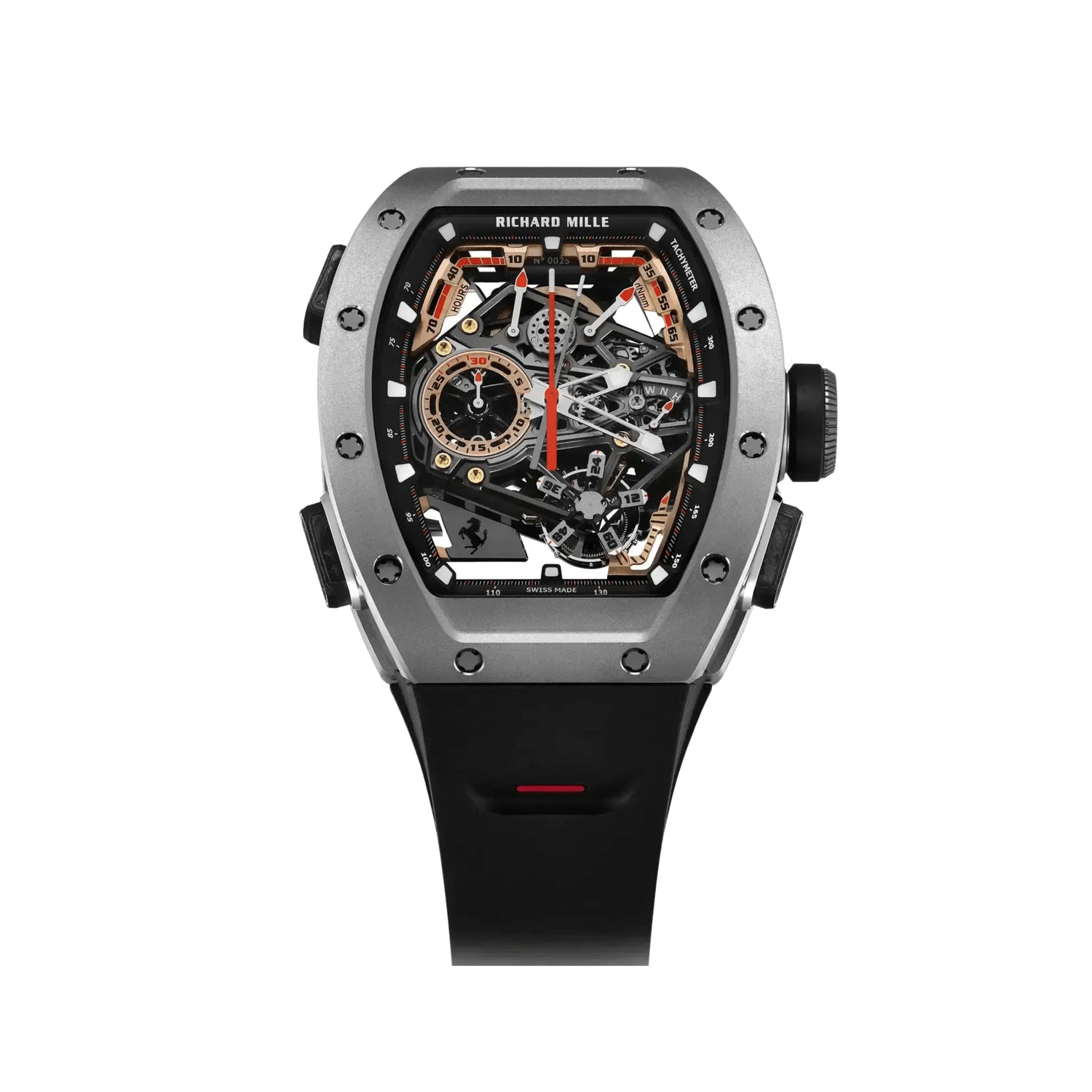 RM 43-01 Ferrari Manual Winding Tourbillon Split-Seconds Chronograph Titanium Limited Edition of 75 image 0