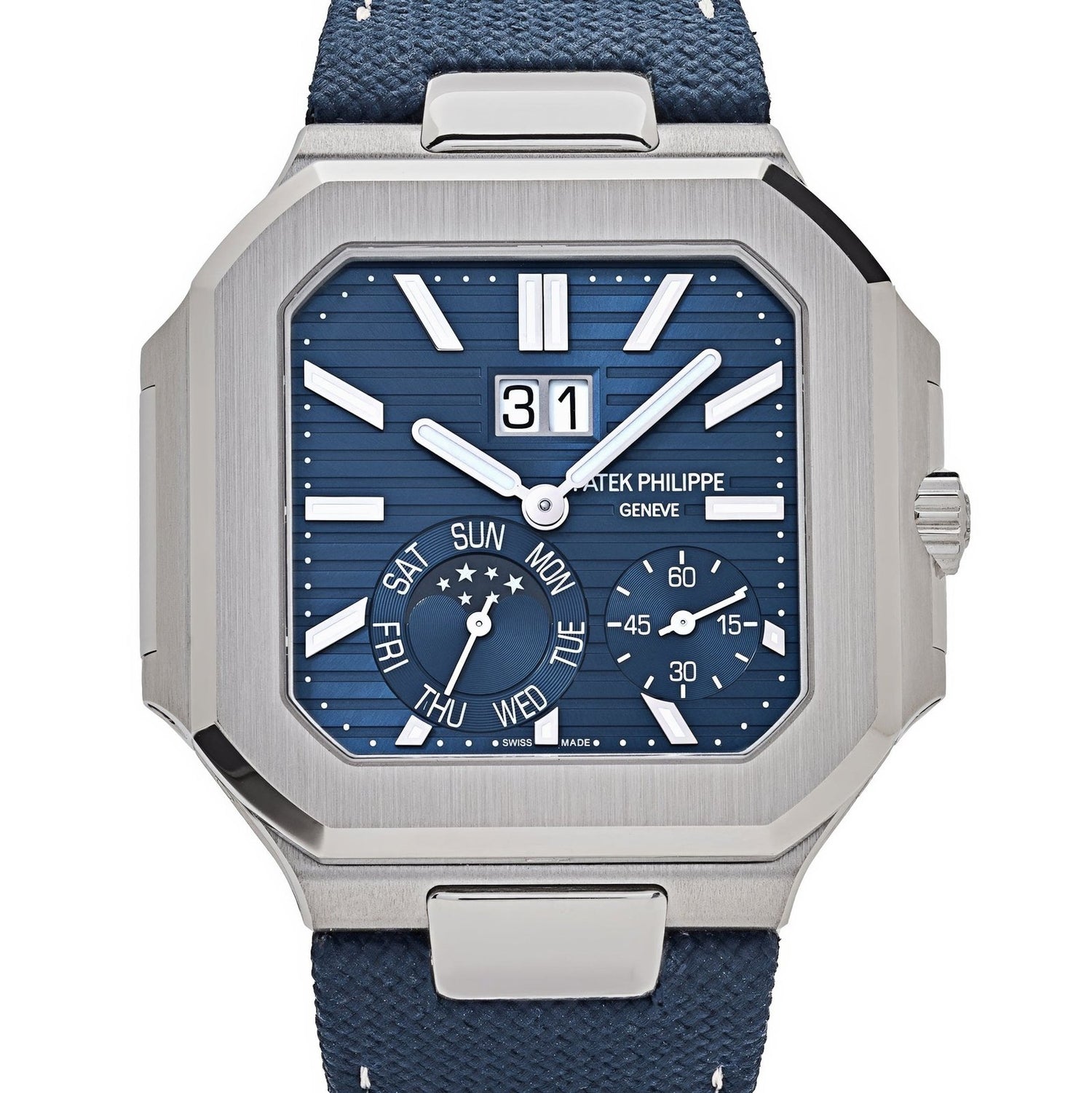Cubitus Platinum Blue Dial Moon Phase (2024) image 12