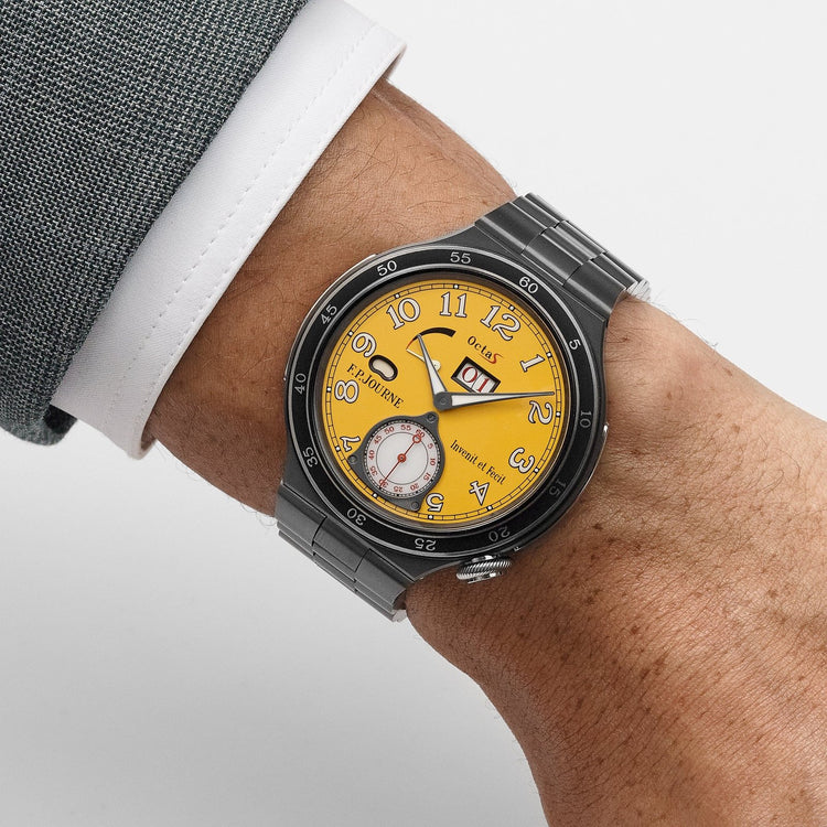 LineSport Octa Sport Automatique Titanium Yellow Dial (2021) image 2