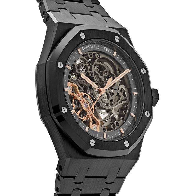 Royal Oak Double Balance Wheel Openworked Black Ceramic image 3