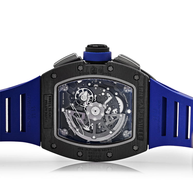 Automatic Flyback Chronograph Felipe Massa 10th Anniversary Carbon TPT Titanium Limited Edition of 100 image 3