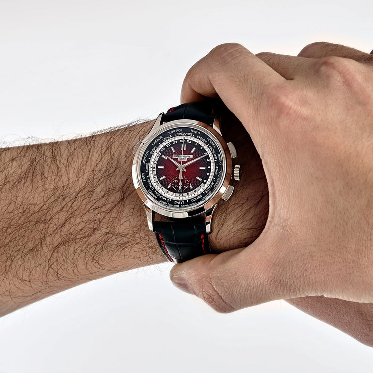 Complications ‘Singapore Edition’ World Time Flyback Chronograph White Gold Red Dial Limited Edition of 300 (2020) image 8