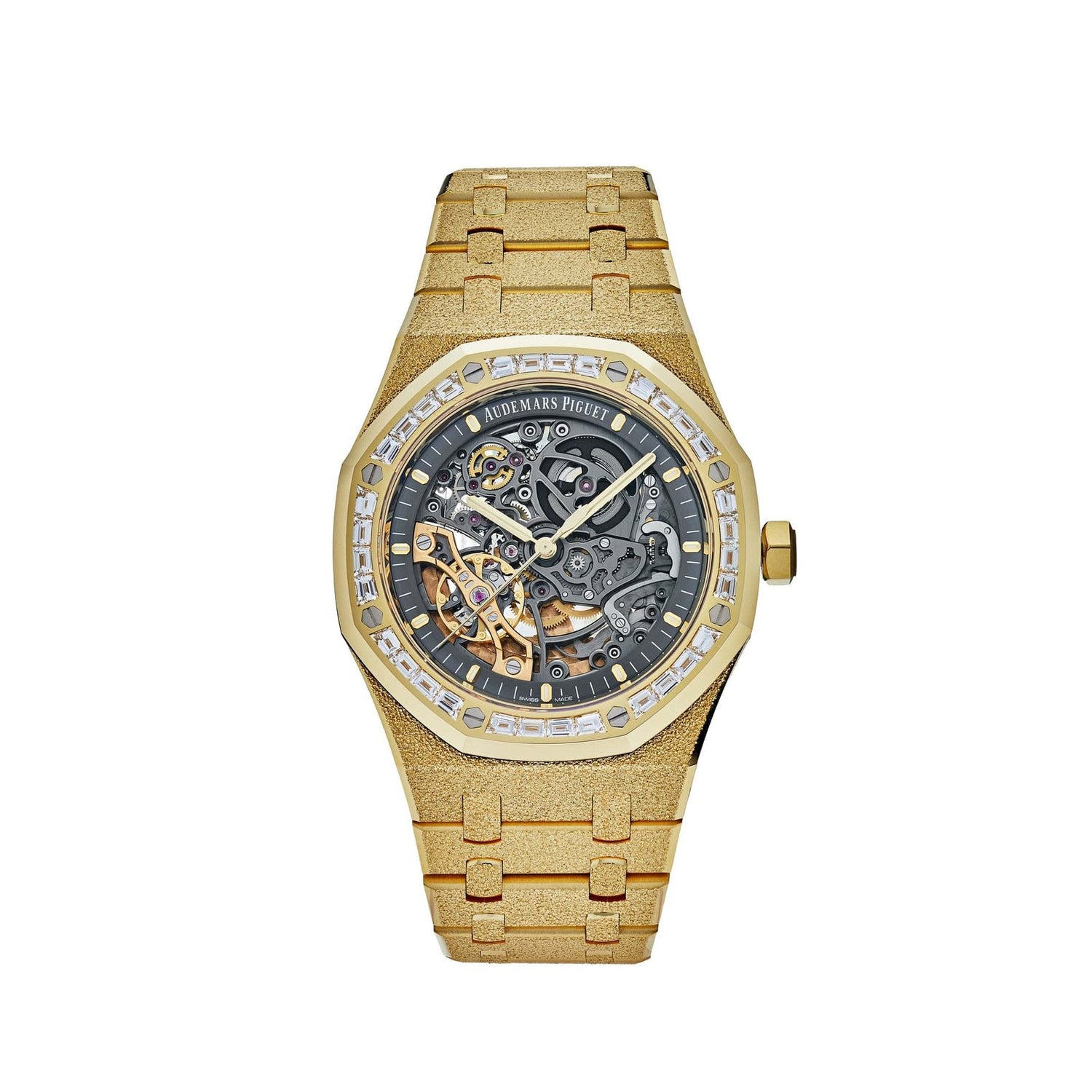 Royal Oak Double Balance Wheel Frosted-Openworked Yellow Gold (2022) image 0