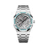 Royal Oak Double Balance Wheel Openworked White Gold Topaz Bezel image 0