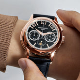 Grand Complications Minute Repeater Perpetual Calendar Rose Gold Black Dial image 1