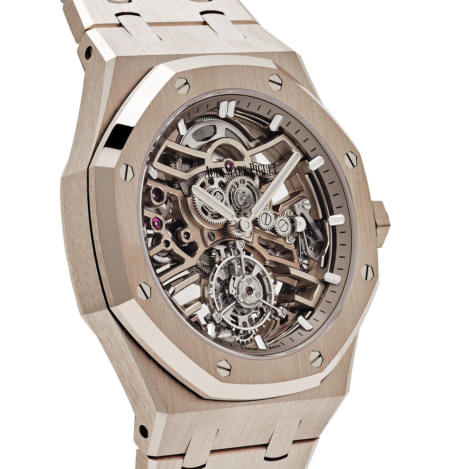 Royal Oak Flying Tourbillon Openworked Sand Gold (2024) image 4