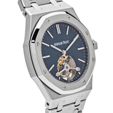 Royal Oak Tourbillon Extra-Thin Steel Blue Dial image 3