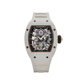 RM 17-01 White Ceramic Rose Gold Manual Wind Tourbillon image 0