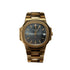 Nautilus Yellow Gold Blue Dial image 0