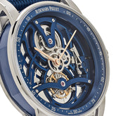 Code 11.59 Tourbillon Openworked White Gold Blue Ceramic Limited Edition image 7