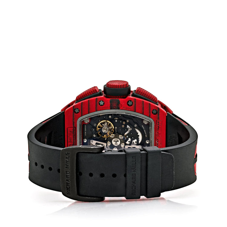 RM 011 Automatic Flyback Chronograph Red Quartz TPT image 4