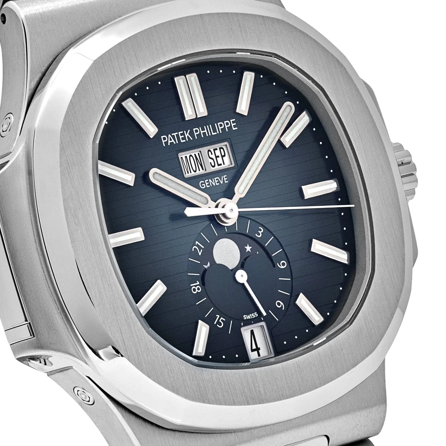 Nautilus Annual Calendar Stainless Steel Blue Dial (2024) image 4