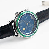 Grand Complications Celestial Joaillerie Platinum Emerald Bezel Blue Dial (2025) image 5