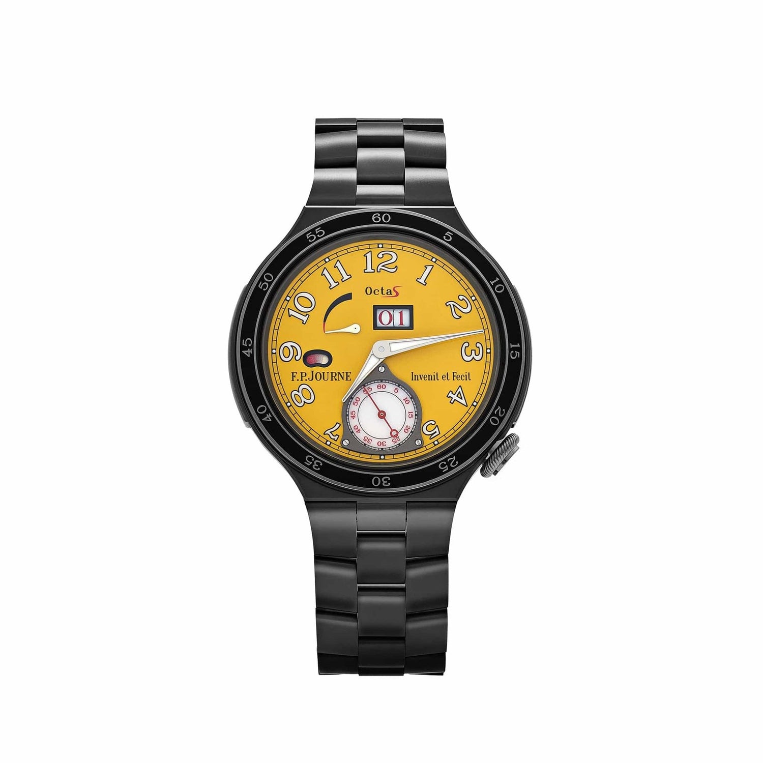 LineSport Octa Sport Automatique Titanium Yellow Dial (2021) image 0