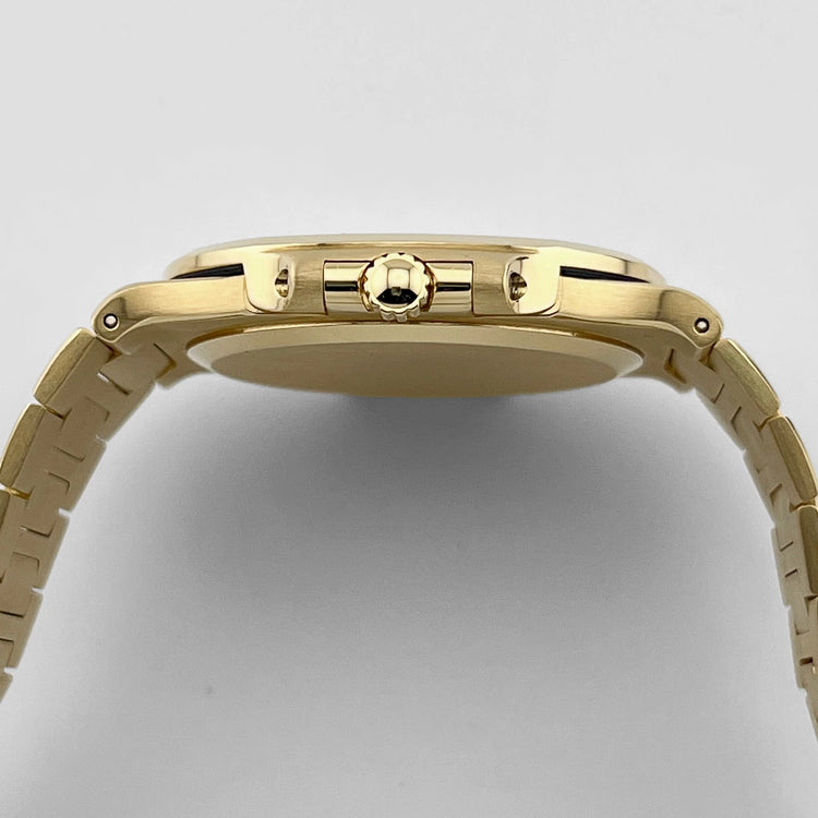 Nautilus Vintage Yellow Gold Black Ribbed Dial (1983) image 6