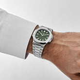 Nautilus Stainless Steel Green Dial image 2