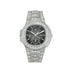 Nautilus Flyback Chronograph White Gold Black Dial Diamond Set image 0