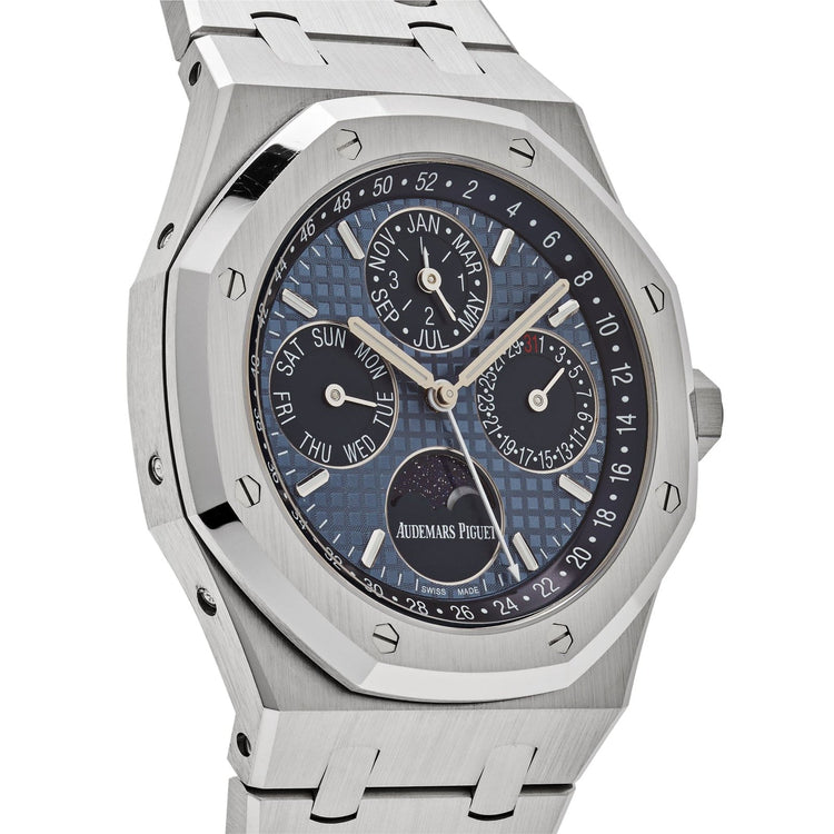 Royal Oak Perpetual Calendar Stainless Steel Ice Blue Dial image 5