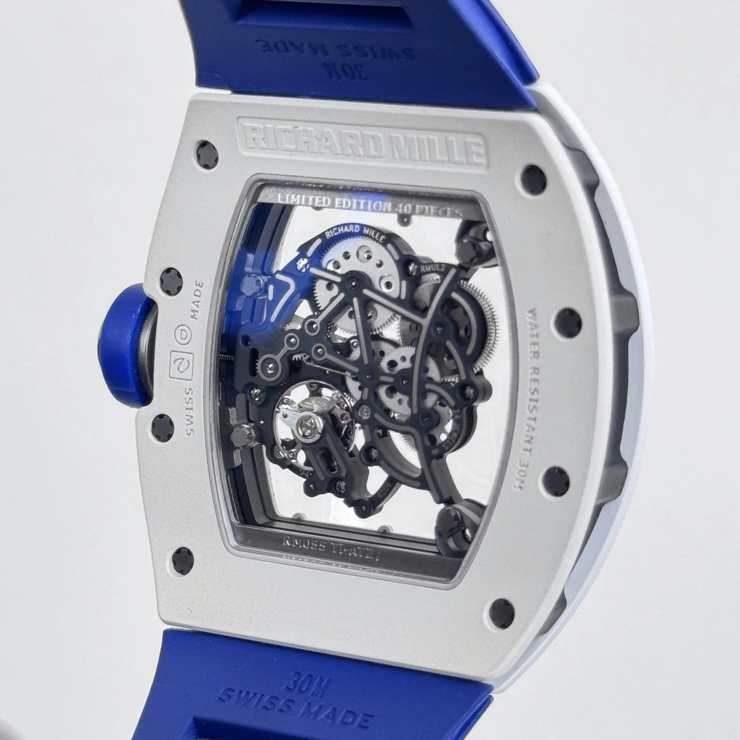 RM 055 Bubba Watson Japan Edition White Ceramic Titanium Limited Edition of 40 image 4