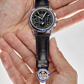 Grand Complications Moon Phases Platinum Black Dial Sapphire Bezel image 9