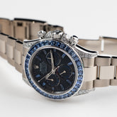 Daytona White Gold Silver Sheen Obsidian Dial Sapphire Bezel (2025) image 3