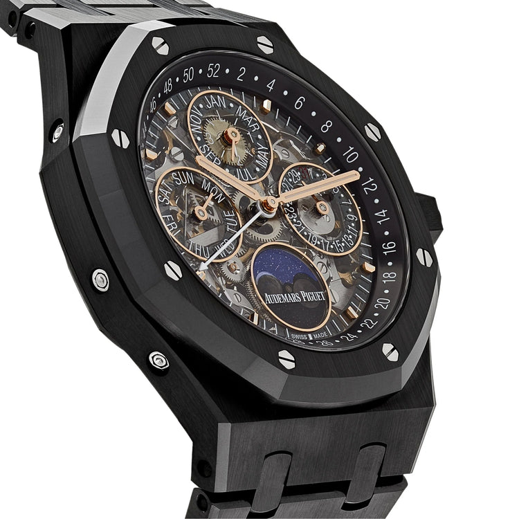 Royal Oak Perpetual Calendar Black Ceramic Openworked image 3
