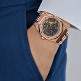 Royal Oak  Double Balance Wheel Openworked Rose Gold image 1