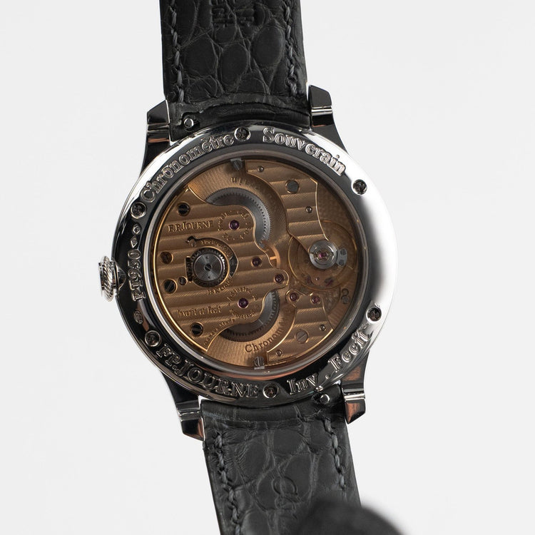 Chronomètre Souverain Ref. CS Platinum White Dial (2019) image 4