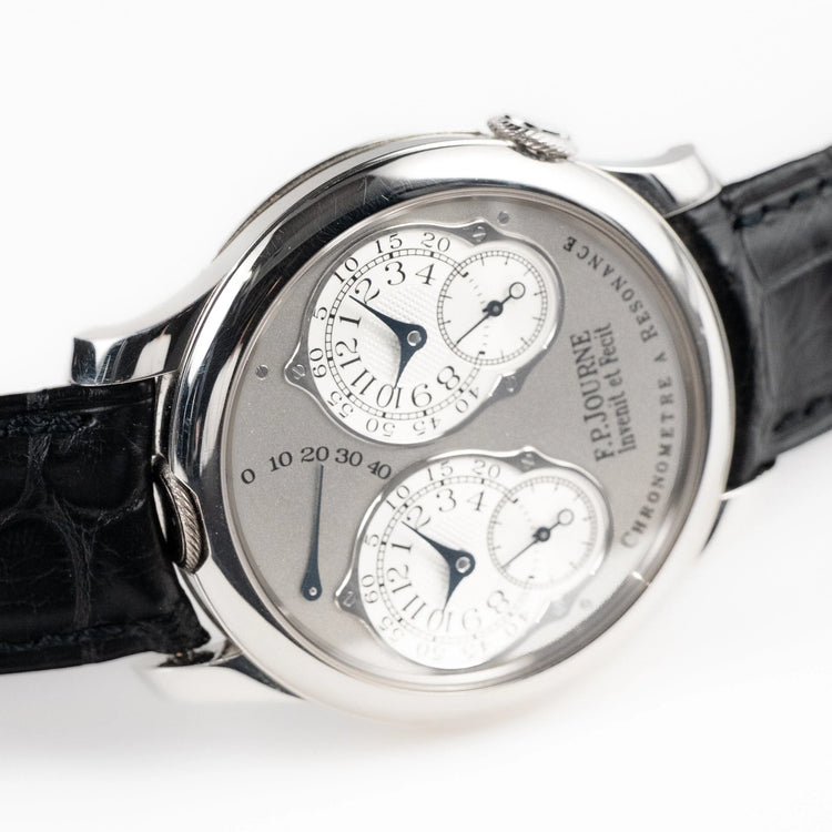 Chronomètre À Résonance Ref. RN Platinum Grey Dial (2007) image 1