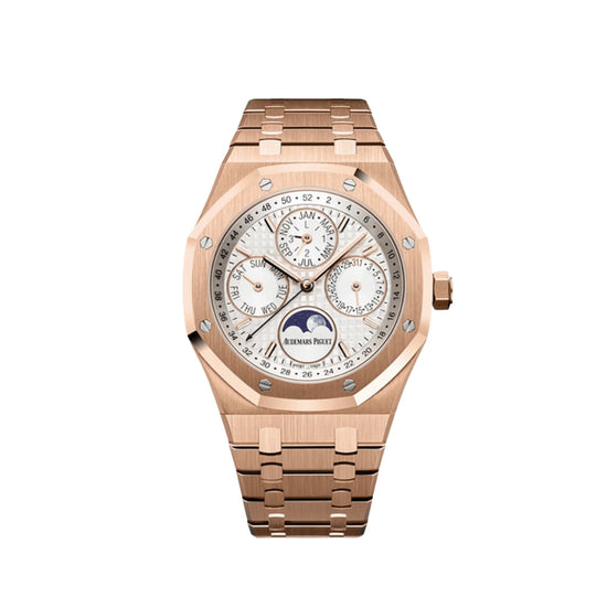 Royal Oak Perpetual Calendar Rose Gold Silver Dial (2021) image 0
