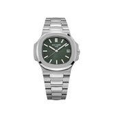 Nautilus Stainless Steel Green Dial image 0