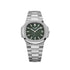 Nautilus Stainless Steel Green Dial image 0