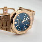 Royal Oak Rose Gold Blue Dial (2023) image 7