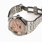 Royal Oak Perpetual Calendar Titanium Salmon Dial Limited Edition image 8