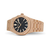 Royal Oak Rose Gold Black Dial image 5