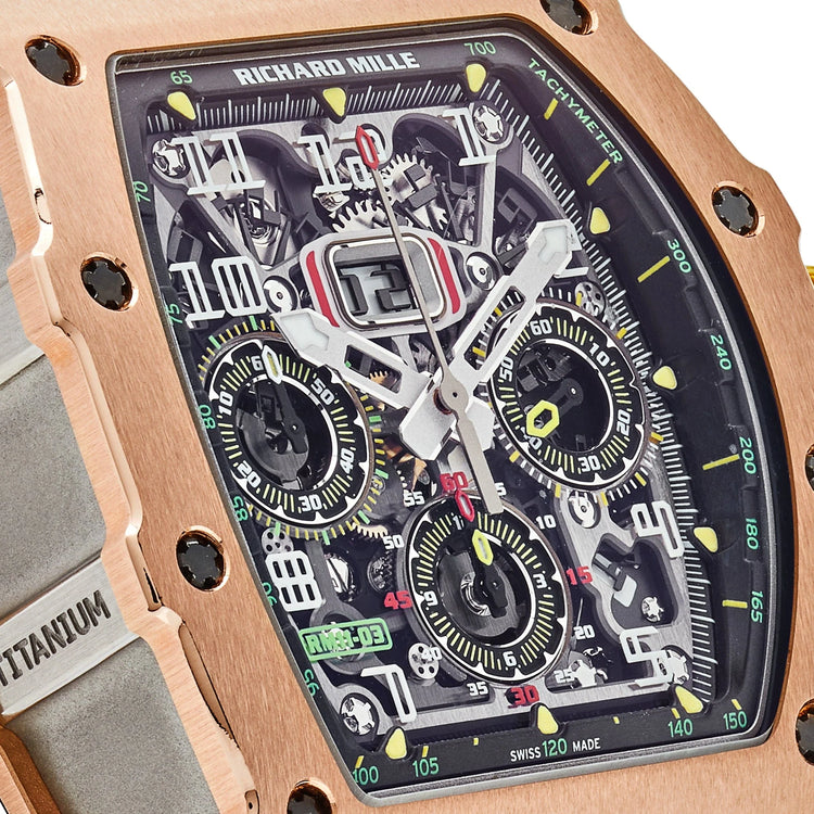 RM 11-03 Automatic Flyback Chronograph Rose Gold Titanium image 5