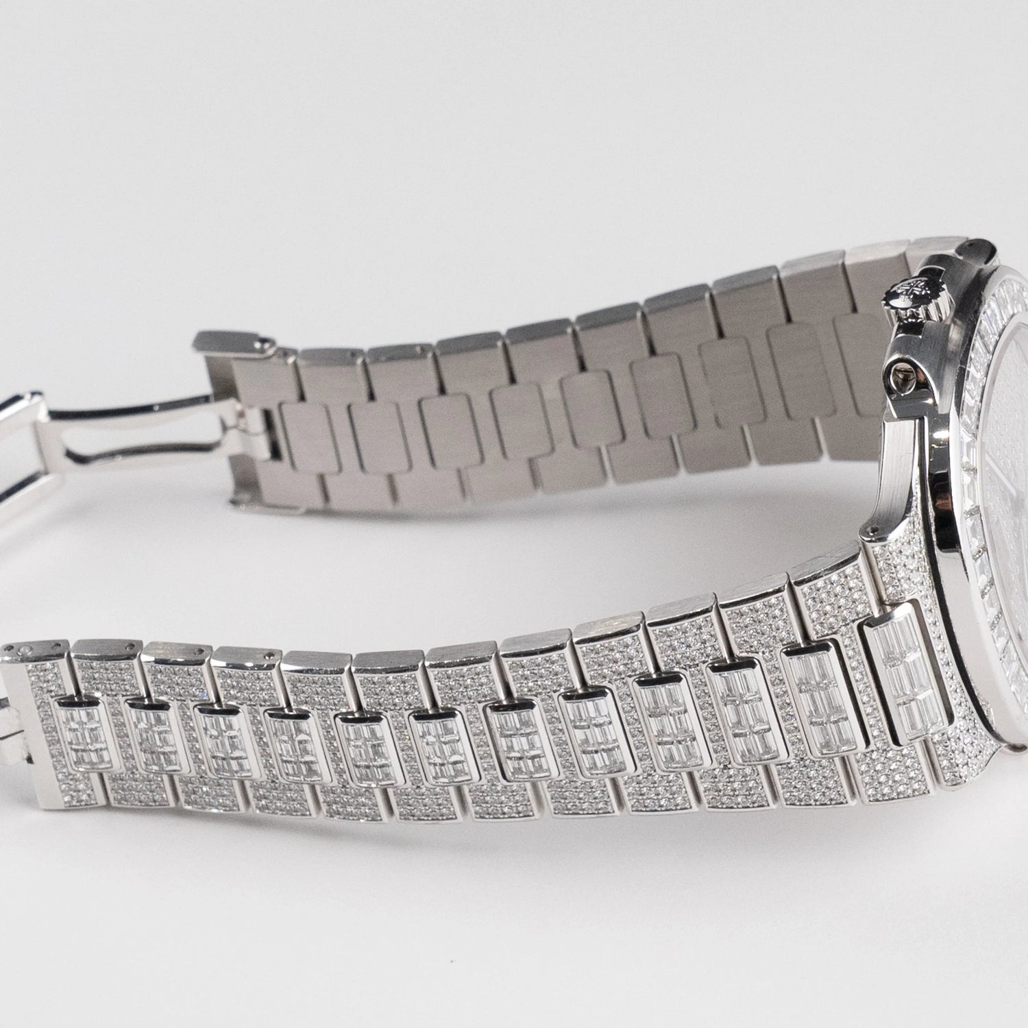 Nautilus White Gold Diamond Set (2019) image 2
