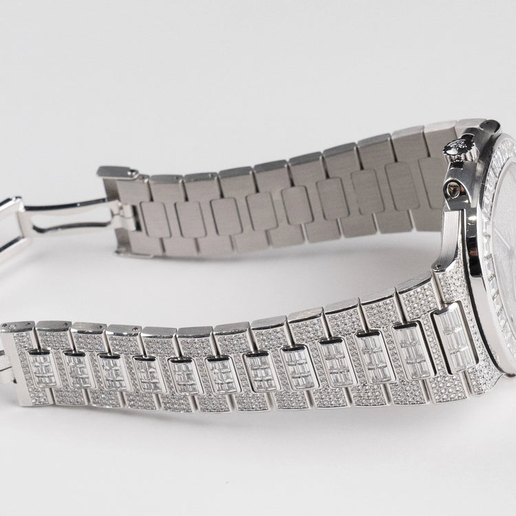Nautilus White Gold Diamond Set (2019) image 2