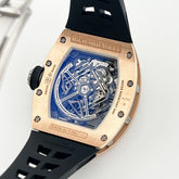 RM 30-01 Declutchable Rotor Rose Gold Skeleton Dial (2023) image 3